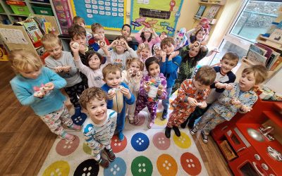 Pyjama Day in the Infant Classroom