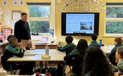 Inspiring Visit from Architect Ian Fewer